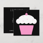 kerstcake kaart (Voorkant / Achterkant)