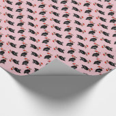 KerstCalifornische condor Cadeaupapier (Hoek)