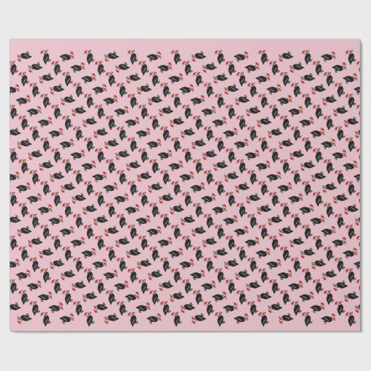 KerstCalifornische condor Cadeaupapier (Vlak)