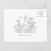 KerstCalifornische condor Feestdagenkaart (Achterkant)