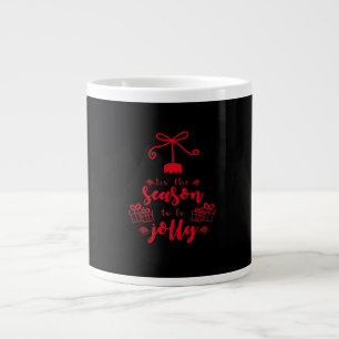 Kerstcalligrafie - Het is het seizoen Grote Koffiekop