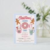 Kerstcalorieën Aantal niet Briefkaart (Staand voorkant)