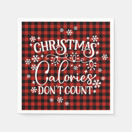 Kerstcalorieën Aantal niet Servet