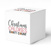 Kerstcalorieën bieden geen professorbox