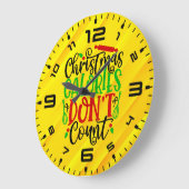 Kerstcalorieën tellen niet - 56558 grote klok (Hoek)