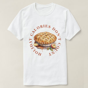 Kerstcalorieën tellen niet -APPELTAART T-shirt