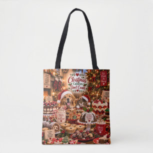 Kerstcalorieën Tellen Niet Foodie Tote Bag