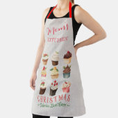 Kerstcalorieën tellen niet mee - Vakantie Cupcakes Schort (Insitu)