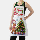 Kerstcalorieën tellen niet schort (Insitu)