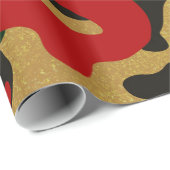 Kerstcamouflage Cadeaupapier (Rol Hoek)