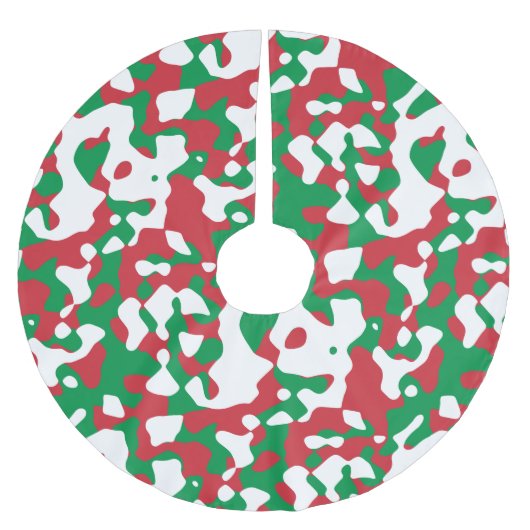 Kerstcamouflage Kerstboom Rok (Voorkant)