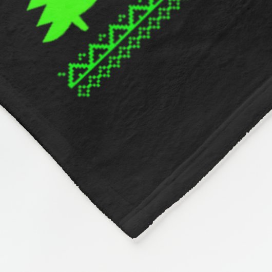 Kerstcamperbemanning Kersttrui Santa Camper Cam Fleece Deken (Hoek)