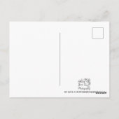 KerstCampervan Briefkaart (Achterkant)