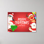 kerstcanvas afdrukken (Voorkant)