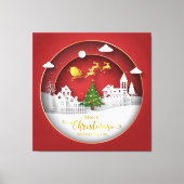 kerstcanvas afdrukken (Voorkant)