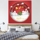 kerstcanvas afdrukken (Insitu (Slaapkamer))