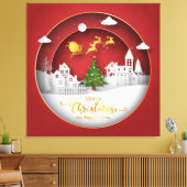 kerstcanvas afdrukken (Insitu (Woonkamer))