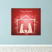 kerstcanvas afdrukken (Insitu (Houten vloer))