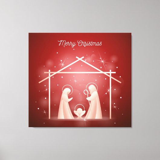 kerstcanvas afdrukken (Voorkant)