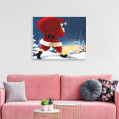 kerstcanvas afdrukken (Insitu (Woonkamer))