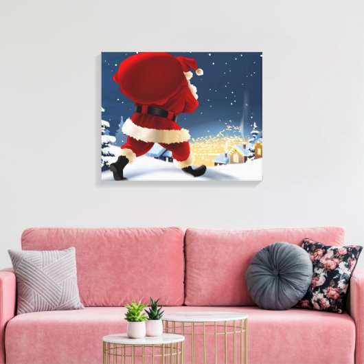 kerstcanvas afdrukken (Insitu (Woonkamer))