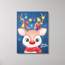 kerstcanvas afdrukken