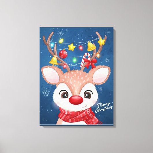 kerstcanvas afdrukken (Voorkant)