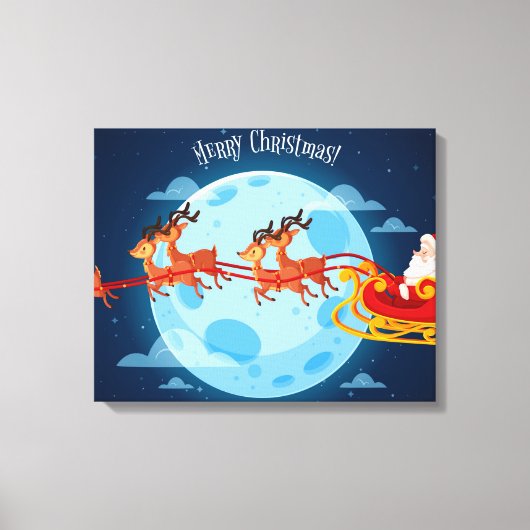 kerstcanvas afdrukken (Voorkant)