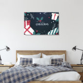 kerstcanvas afdrukken (Insitu (Slaapkamer))