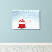 kerstcanvas afdrukken (Insitu (Houten vloer))