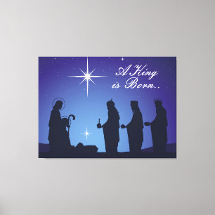 kerstcanvas afdrukken