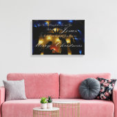 kerstcanvas canvas afdruk (Insitu (Woonkamer))