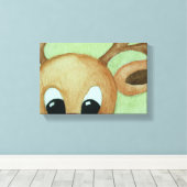 kerstcanvas canvas afdruk (Insitu (Houten vloer))