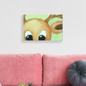 kerstcanvas canvas afdruk (Insitu (Woonkamer))