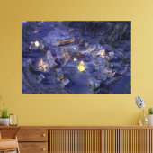 Kerstcanvas gebergte — Afdrukken (Insitu (Woonkamer))