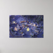 Kerstcanvas gebergte — Afdrukken (Voorkant)