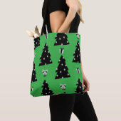 kerstCanvas tas (Dichtbij)