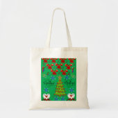 kerstCanvas tas (Voorkant)