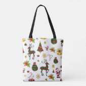 kerstCanvas tas (Achterkant)