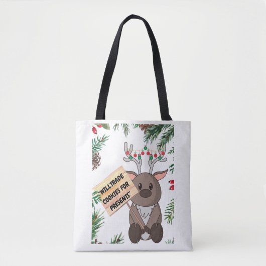 kerstCanvas tas (Voorkant)
