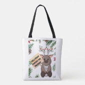 kerstCanvas tas (Achterkant)
