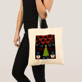 kerstCanvas tas (Voorkant (product))