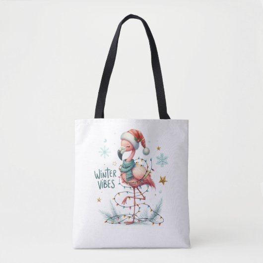 kerstCanvas tas (Voorkant)