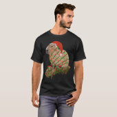 KerstCapybara Family Wrapped in Lights T-shirt (Voorkant volledig)