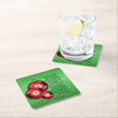 Kerstcarol Lyrics God Rest - Gentlemen Kartonnen Onderzetters (Insitu)