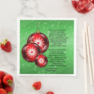 Kerstcarol Lyrics God Rest - Gentlemen Servet