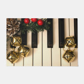 Kerstcarol Music Room Deurmat (Voorkant)