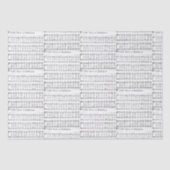 Kerstcarol — Muziek Tissuepapier (Voorkant)