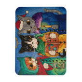 KerstCarol Singers Magneet (Verticaal)