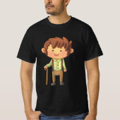 KerstCarol Tiny Tim T-shirt (Voorkant)